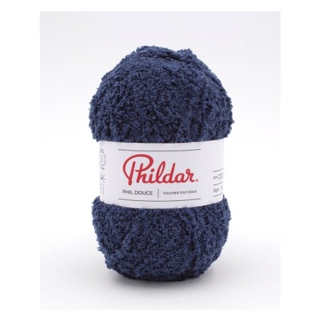 Knitting yarn Phildar Phil Douce indigo