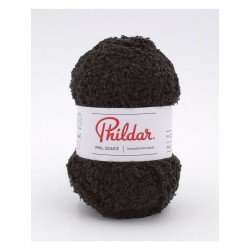 Phildar knitting yarn Phil Douce noir