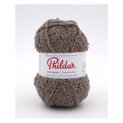 Phildar knitting yarn Phil Douce taupe