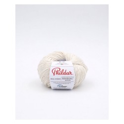 Knitting yarn Phildar Phil Ocean Ecru
