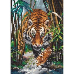 Luca-S Kit de broderie Le tigre