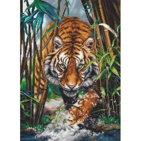Luca-S Kit de broderie Le tigre