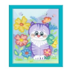  Embroidery kit Kitten 2