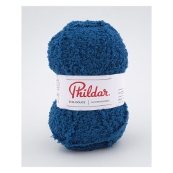 Phildar knitting yarn Phil Douce Bleu Petrole