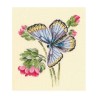 RTO Embroidery kit Butterfly on the dainty flower