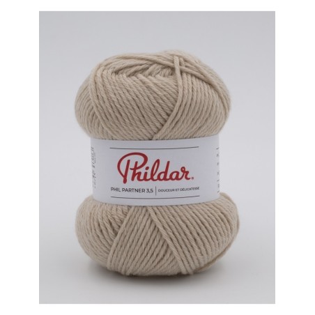 Knitting yarn Phildar Phil Partner 3.5 Sable