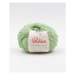 Phildar knitting yarn Phil Cabotine Pistache