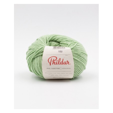 Knitting yarn Phildar Phil Cabotine Pistache
