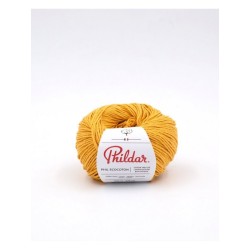 Knitting yarn Phildar Phil Ecocoton Tournesol