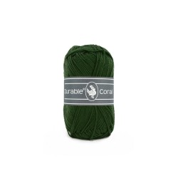 Crochet yarn Durable Coral 2150 Forest green