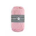 Crochet yarn Durable Coral 223 rosa blush