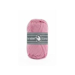 Crochet yarn Durable Coral 224 old rose