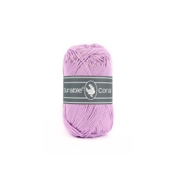 Crochet yarn Durable Coral 261 Lilac