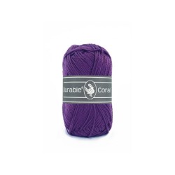 Durable fils à crocheter Coral 271 violet