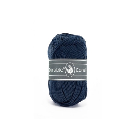 Crochet yarn Durable Coral 370 Jeans