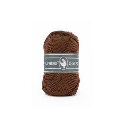 Fil crochet Durable Coral 385 Coffee