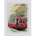 Riolis Kit de broderie Vieux tram