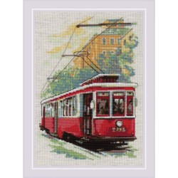 Riolis Kit de broderie Vieux tram