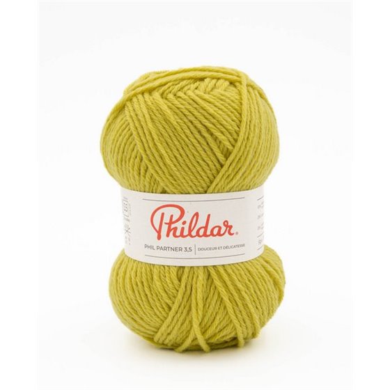 Laine à tricoter Phildar Phil Partner 3,5 Absinthe