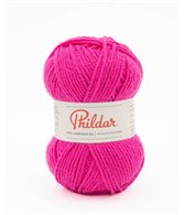 Knitting yarn Phildar Phil Partner 3,5 Fuchsia