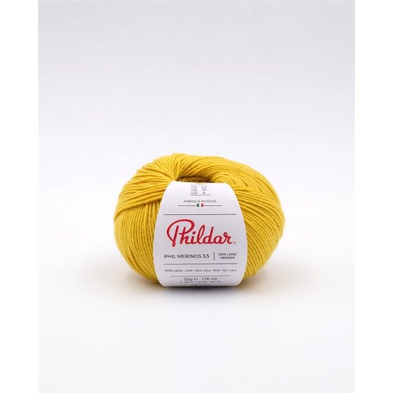 Laine à tricoter Phildar Phil Merinos 3.5 Absinthe
