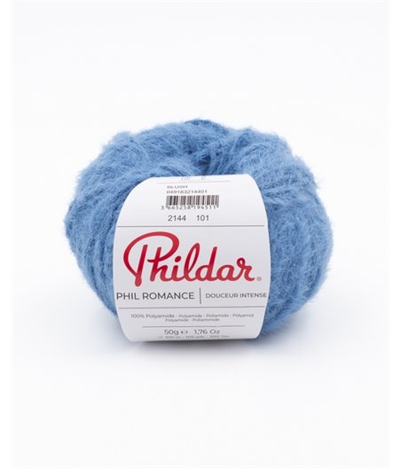 Knitting yarn Phildar Phil Romance Denim