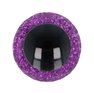 Animal eye 8 mm purple glitter