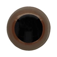 Oeil amigurumi 8 mm brun