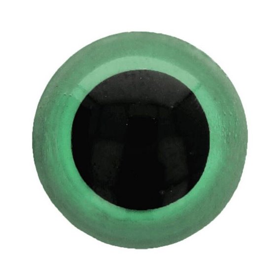 Oeil amigurumi 8 mm vert