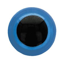 Animal eye 15 mm blue