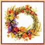 Embroidery kit Wreath with Wheat