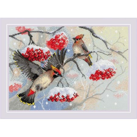 Riolis Embroidery kit Winter Whispers