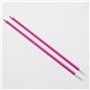 Knitpro Zing single pointed needles 5 mm, length 40 cm