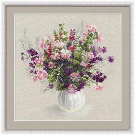 Riolis Embroidery kit Summer Bouquet