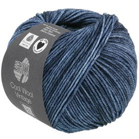 Cool Wool Vintage Bleu foncé 7366