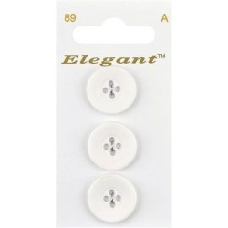 Buttons Elegant nr. 89 on a card