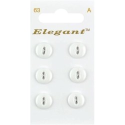 Buttons Elegant nr. 63 on a card