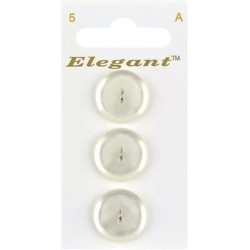 Buttons Elegant nr. 5 on a card