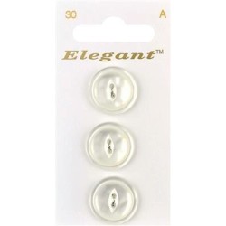 Buttons Elegant nr. 30 on a card