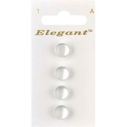Buttons Elegant nr. 1 on a card