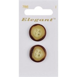 Buttons Elegant nr. 786 on a card