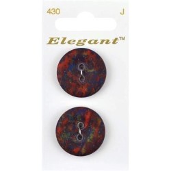 Buttons Elegant nr. 430 on a card