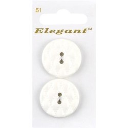 Buttons Elegant nr. 51 on a card