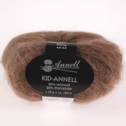 Laine à tricoter mohair Kid Annell 3101