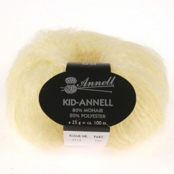 Mohair knitting yarn Kid Annell 3114