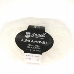 Knitting yarn Alpaca Annell 5760