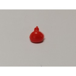   Animal noses 12 mm triangle flat red