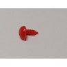   Animal noses 12 mm triangle flat red