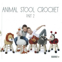Book Animal stool crochet part 2