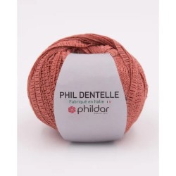 Phildar fils à crocheter Phil Dentelle Marsala